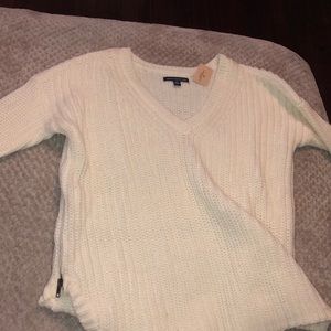 White American eagle sweater